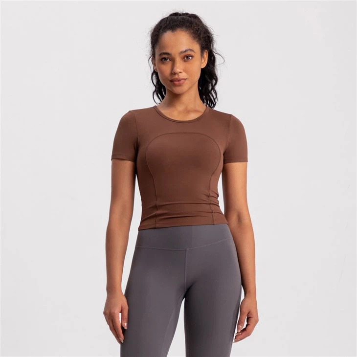 Women's Summer Short-sleeved Tight Activewear Shirt